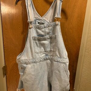 Light Blue Denim Overalls